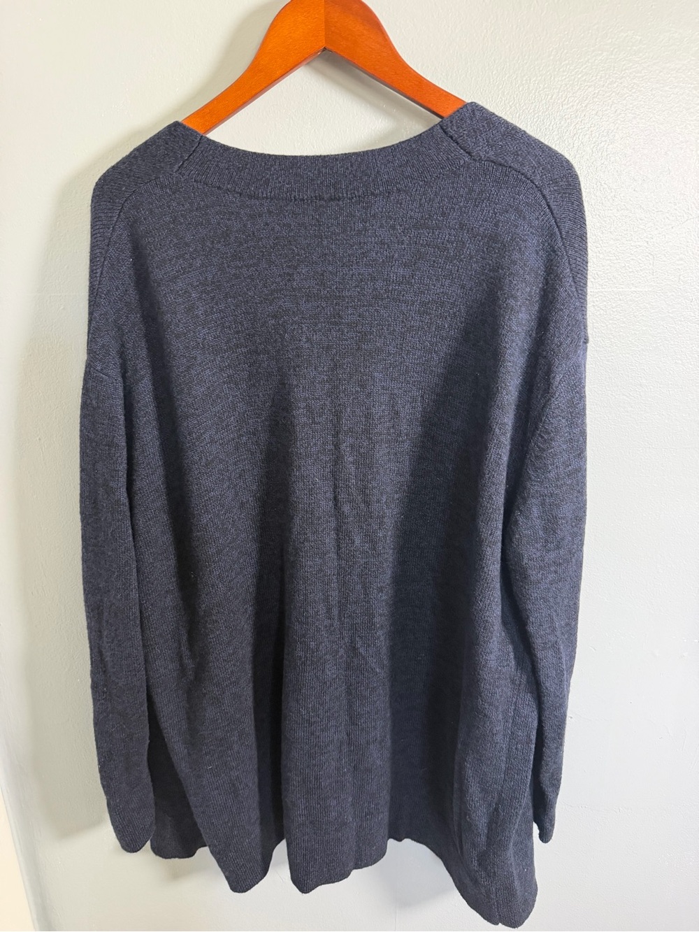 GAP Open-Front Navy Blue Knit Women's Cardigan - Picture 8 of 9